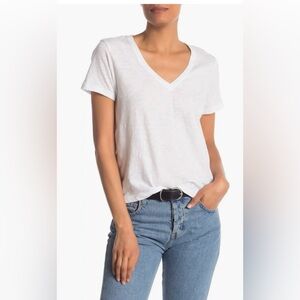 Bundle: Madewell black and white V-neck T-shirts size small